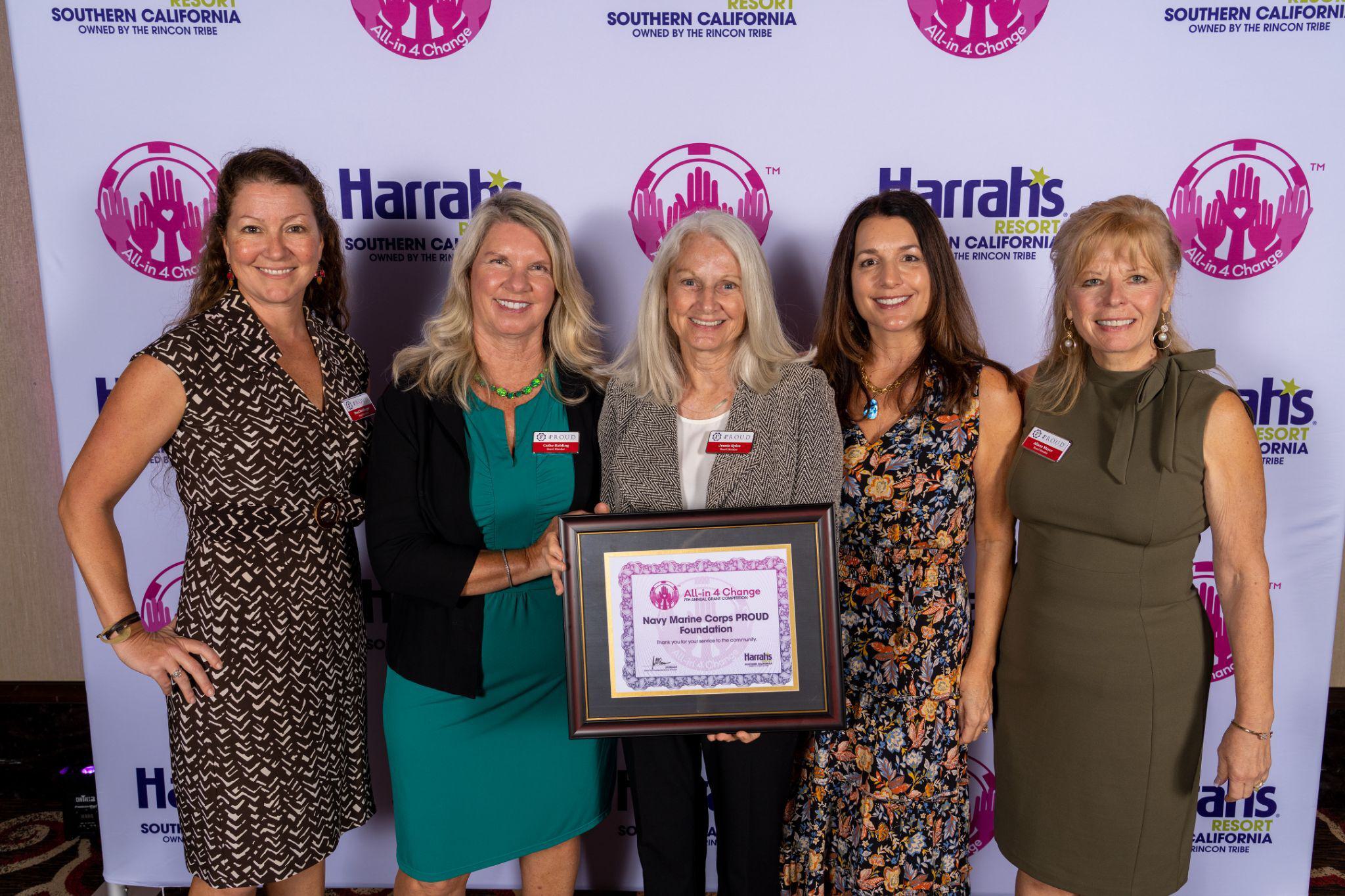 Navy Marine Corps PROUD Foundation - All-in 4 Change 3rd Place Winner