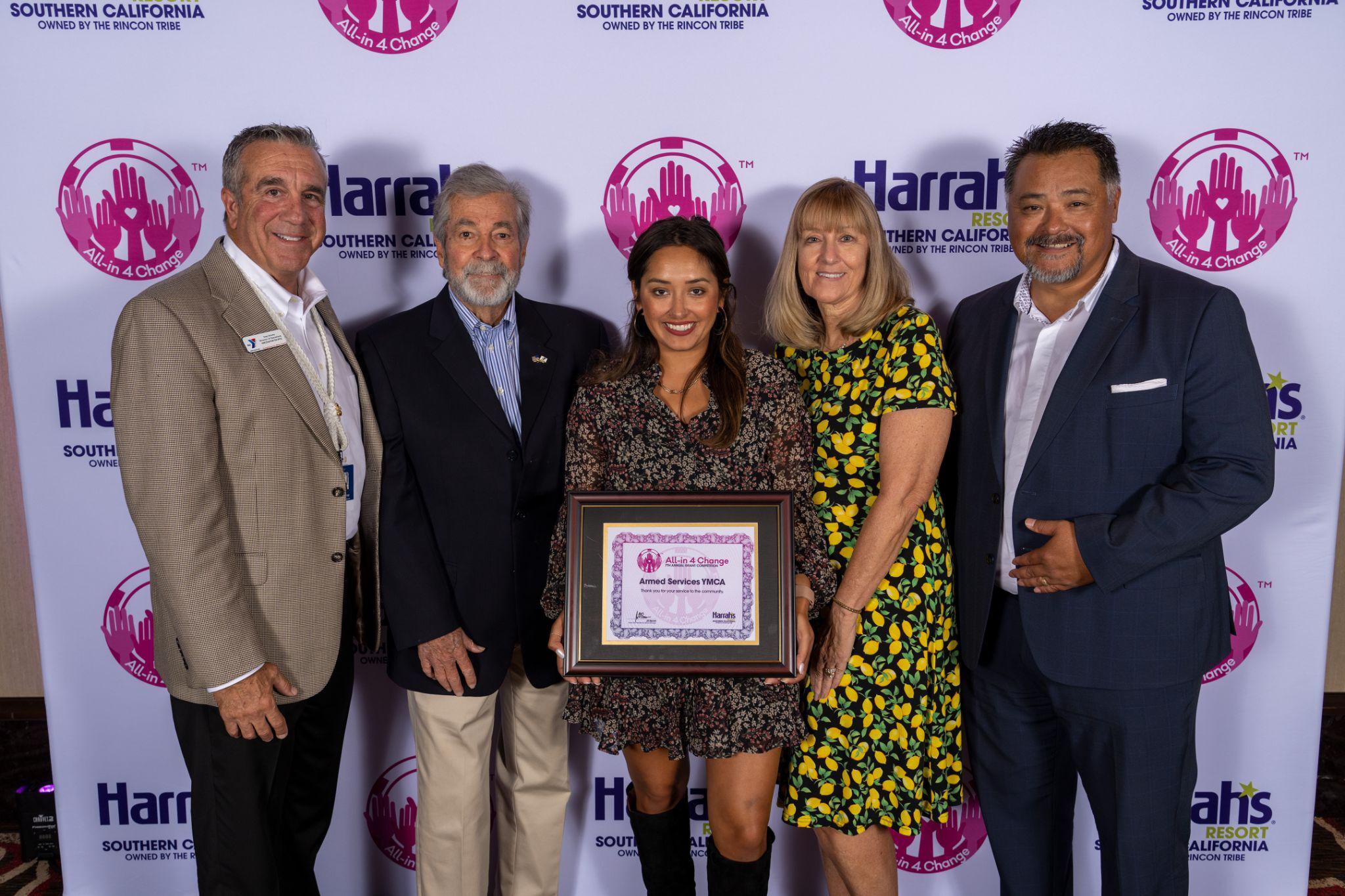 Armed Services YMCA - All-in 4 Change 4th Place Winner