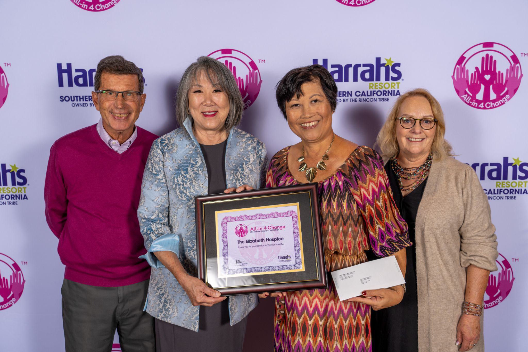 The Elizabeth Hospice - All-in 4 Change 5th Place Winner